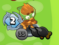 Crossbow Monkey reloading