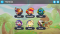 Training menu before version 4.0