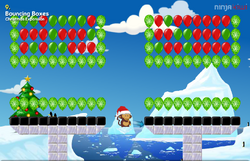 Screenshot of Bouncing Boxes