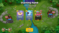 Starting hand