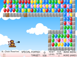 Screenshot of Chain Reaction