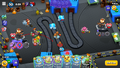 Quincy targeting a bloon with Arrow Shot (v1.0)