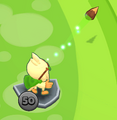 Druid attacking
