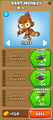 In BTD6, the individual buttons were changed for a menu below the tower's portrait.
