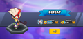 Defeat screen