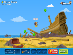 Screenshot of Three Birds