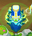 The bottom of the nautic siege core, submerged.