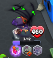 Activating her Sacrificial Totem ability before taking lives