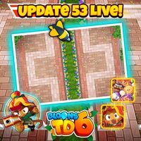 Promotional artwork for BTD6 version 53.0