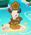 Island statue