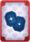 White card with two Bloontonium gems