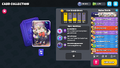 Deck selection interface when selecting a deck