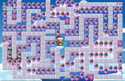 Screenshot of Festive Maze