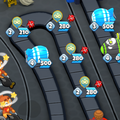 Three Stage 4 Eternals and one Stage 3 Eternal on the board (pre-4.4)