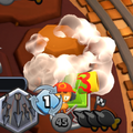 Rock Pile on Monkeys skull event