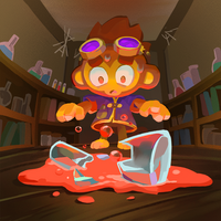 Accident at the Lab card art