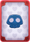 White card with a skull
