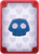White card with a skull