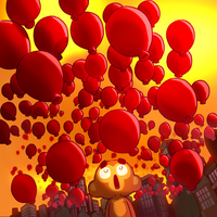Card art of Red Bloon Apopalypse