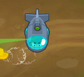 300 sub submerged, but visible above water due to selling a Lord of the Abyss while the dam is flooding.