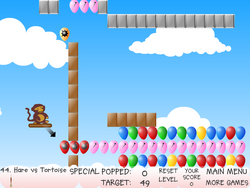 Screenshot of Hare vs Tortoise