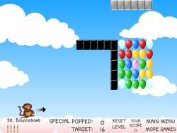 Screenshot of Bouncebomb