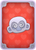 White card with a Monkey's face and a coin