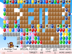 Screenshot of Message Final