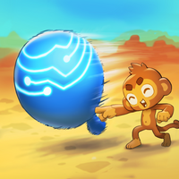 Card art of Clever Blue Bloon