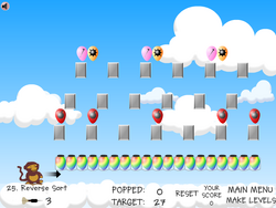 Screenshot of Reverse Sort