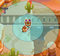 Dart Monkey in pistol range losing a 0-3-1 Deadeye's Wanderer stack for rifle and pistol