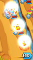Firestorm damaging bloons