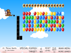 Screenshot of Three Shots