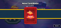 Unlocking a Hero-specific card back from achieving Hero Level 10