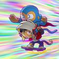Zee Jay in the card art for Stylish Finish