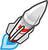 Icon of Ballistic Missile