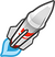 Icon of Ballistic Missile
