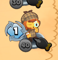 Monkey Investigator reloading, idle animation
