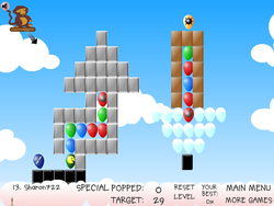Screenshot of up or down