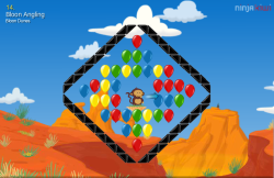 Screenshot of Bloon Angling