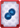 White card with two coins