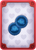 White card with two coins