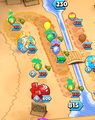 Quick Ready queueing up the 310 HP GGB among the 0-delay bloons