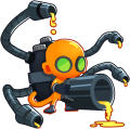 Glue Storm, the middle path final upgrade for Glue Gunner