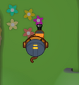 Deluxe screenshot. Note the gray helmet does not match the portrait.