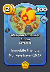Card art of Weapon Enhancer Bloon