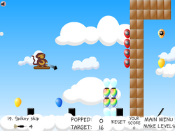 Screenshot of Spikey skip