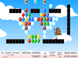 Screenshot of Rubber Trouble