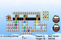 Screenshot of Stocking Detour