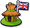 Image ofMonkey Village UK Flag